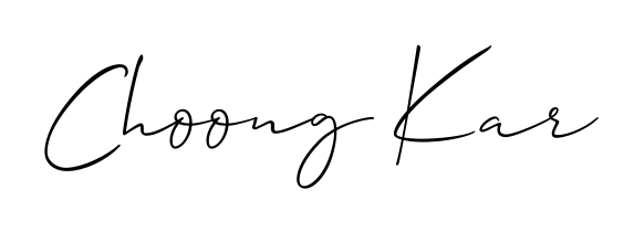 Create your official email sign-off with Choong Kar name in Allison_Script style. Crisp, clean, and perfectly legible across all screens. Choong Kar signature style 2 images and pictures png