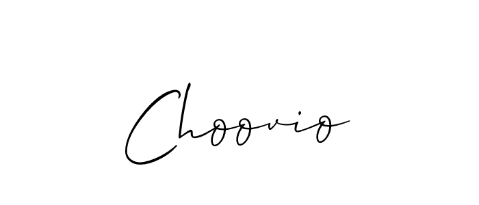 Also You can easily find your signature by using the search form. We will create Choovio name handwritten signature images for you free of cost using Allison_Script sign style. Choovio signature style 2 images and pictures png