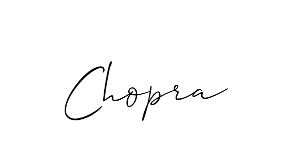 Best and Professional Signature Style for Chopra. Allison_Script Best Signature Style Collection. Chopra signature style 2 images and pictures png