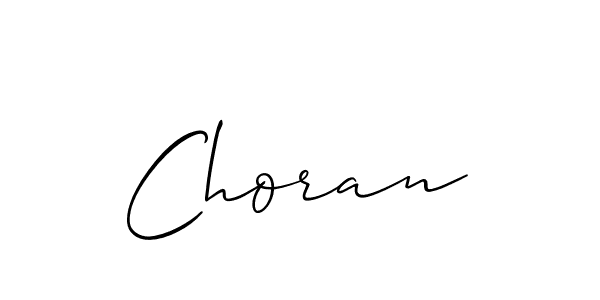 How to Draw Choran signature style? Allison_Script is a latest design signature styles for name Choran. Choran signature style 2 images and pictures png