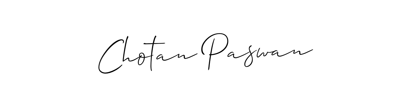 Best and Professional Signature Style for Chotan Paswan. Allison_Script Best Signature Style Collection. Chotan Paswan signature style 2 images and pictures png