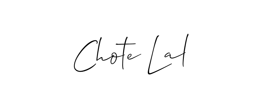Also You can easily find your signature by using the search form. We will create Chote Lal name handwritten signature images for you free of cost using Allison_Script sign style. Chote Lal signature style 2 images and pictures png
