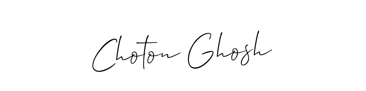 Best and Professional Signature Style for Choton Ghosh. Allison_Script Best Signature Style Collection. Choton Ghosh signature style 2 images and pictures png