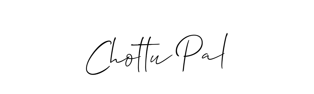 Make a beautiful signature design for name Chottu Pal. Use this online signature maker to create a handwritten signature for free. Chottu Pal signature style 2 images and pictures png