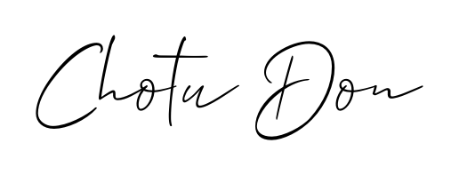 You should practise on your own different ways (Allison_Script) to write your name (Chotu Don) in signature. Don't let someone else do it for you. Chotu Don signature style 2 images and pictures png