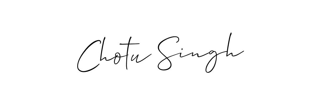 Also You can easily find your signature by using the search form. We will create Chotu Singh name handwritten signature images for you free of cost using Allison_Script sign style. Chotu Singh signature style 2 images and pictures png