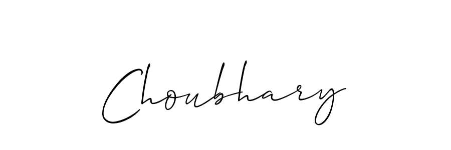 if you are searching for the best signature style for your name Choubhary. so please give up your signature search. here we have designed multiple signature styles  using Allison_Script. Choubhary signature style 2 images and pictures png