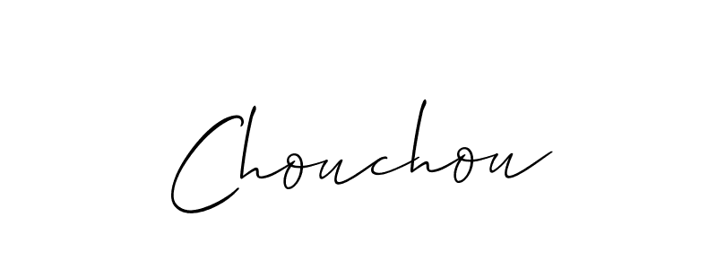 The best way (Allison_Script) to make a short signature is to pick only two or three words in your name. The name Chouchou include a total of six letters. For converting this name. Chouchou signature style 2 images and pictures png