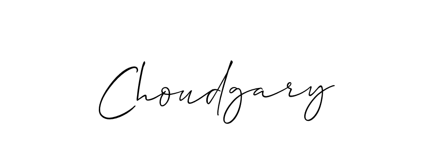 Also You can easily find your signature by using the search form. We will create Choudgary name handwritten signature images for you free of cost using Allison_Script sign style. Choudgary signature style 2 images and pictures png