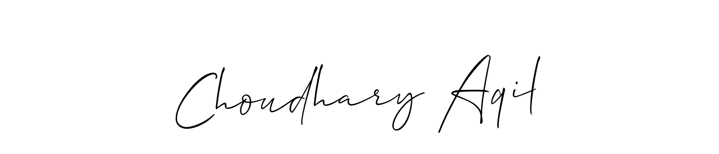 Here are the top 10 professional signature styles for the name Choudhary Aqil. These are the best autograph styles you can use for your name. Choudhary Aqil signature style 2 images and pictures png