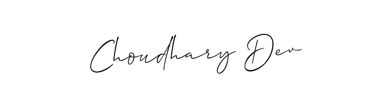 Best and Professional Signature Style for Choudhary Dev. Allison_Script Best Signature Style Collection. Choudhary Dev signature style 2 images and pictures png