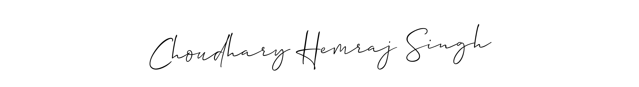 Once you've used our free online signature maker to create your best signature Allison_Script style, it's time to enjoy all of the benefits that Choudhary Hemraj Singh name signing documents. Choudhary Hemraj Singh signature style 2 images and pictures png