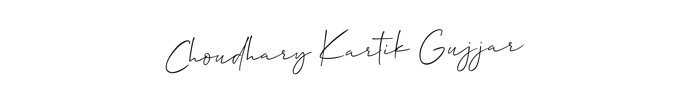 How to Draw Choudhary Kartik Gujjar signature style? Allison_Script is a latest design signature styles for name Choudhary Kartik Gujjar. Choudhary Kartik Gujjar signature style 2 images and pictures png