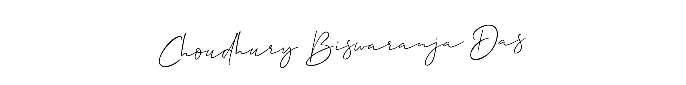 Also we have Choudhury Biswaranja Das name is the best signature style. Create professional handwritten signature collection using Allison_Script autograph style. Choudhury Biswaranja Das signature style 2 images and pictures png