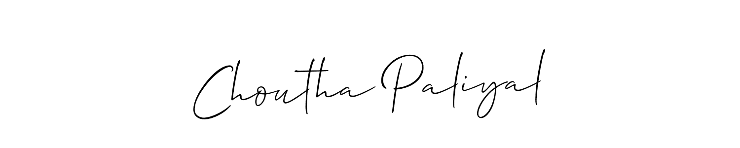 This is the best signature style for the Choutha Paliyal name. Also you like these signature font (Allison_Script). Mix name signature. Choutha Paliyal signature style 2 images and pictures png