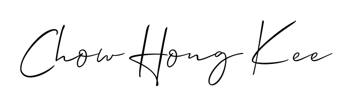 Style your name Chow Hong Kee with confidence using Allison_Script signature design. Simple, elegant, and ready for immediate document use. Chow Hong Kee signature style 2 images and pictures png