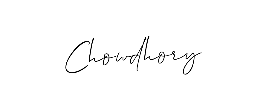 Best and Professional Signature Style for Chowdhory. Allison_Script Best Signature Style Collection. Chowdhory signature style 2 images and pictures png