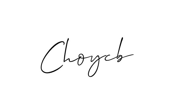 Make a beautiful signature design for name Choycb. Use this online signature maker to create a handwritten signature for free. Choycb signature style 2 images and pictures png