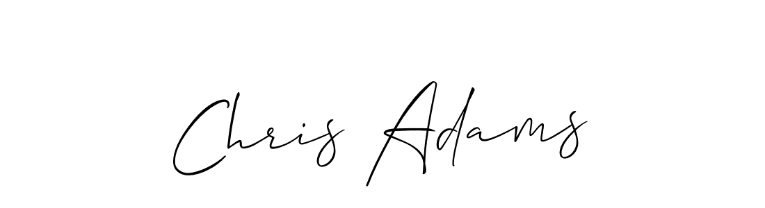 How to Draw Chris Adams signature style? Allison_Script is a latest design signature styles for name Chris Adams. Chris Adams signature style 2 images and pictures png