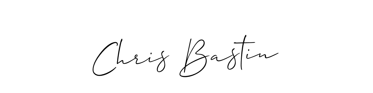 Also we have Chris Bastin name is the best signature style. Create professional handwritten signature collection using Allison_Script autograph style. Chris Bastin signature style 2 images and pictures png