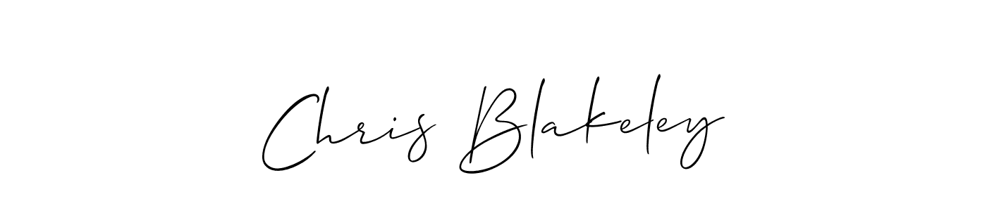 The best way (Allison_Script) to make a short signature is to pick only two or three words in your name. The name Chris Blakeley include a total of six letters. For converting this name. Chris Blakeley signature style 2 images and pictures png