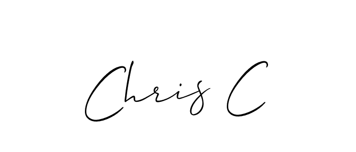 Make a short Chris C signature style. Manage your documents anywhere anytime using Allison_Script. Create and add eSignatures, submit forms, share and send files easily. Chris C signature style 2 images and pictures png