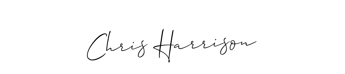 if you are searching for the best signature style for your name Chris Harrison. so please give up your signature search. here we have designed multiple signature styles  using Allison_Script. Chris Harrison signature style 2 images and pictures png