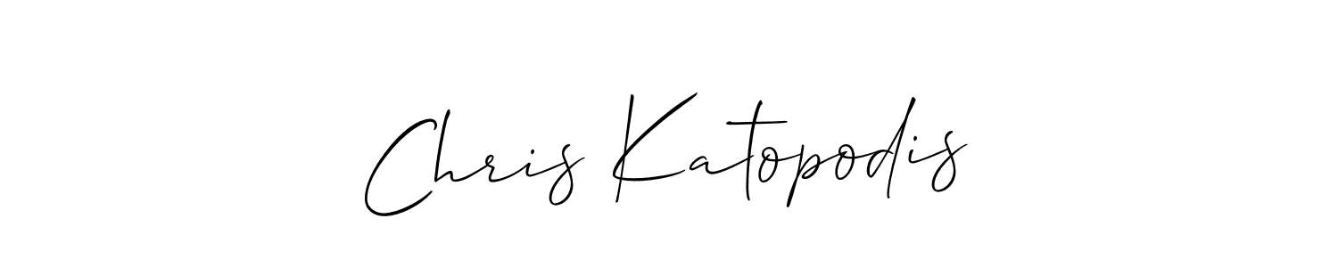 Make a short Chris Katopodis signature style. Manage your documents anywhere anytime using Allison_Script. Create and add eSignatures, submit forms, share and send files easily. Chris Katopodis signature style 2 images and pictures png