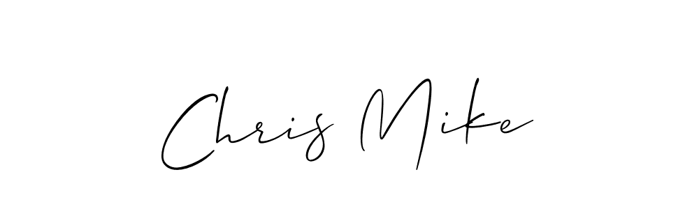 Allison_Script is a professional signature style that is perfect for those who want to add a touch of class to their signature. It is also a great choice for those who want to make their signature more unique. Get Chris Mike name to fancy signature for free. Chris Mike signature style 2 images and pictures png