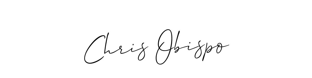 How to Draw Chris Obispo signature style? Allison_Script is a latest design signature styles for name Chris Obispo. Chris Obispo signature style 2 images and pictures png