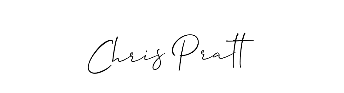 Best and Professional Signature Style for Chris Pratt. Allison_Script Best Signature Style Collection. Chris Pratt signature style 2 images and pictures png