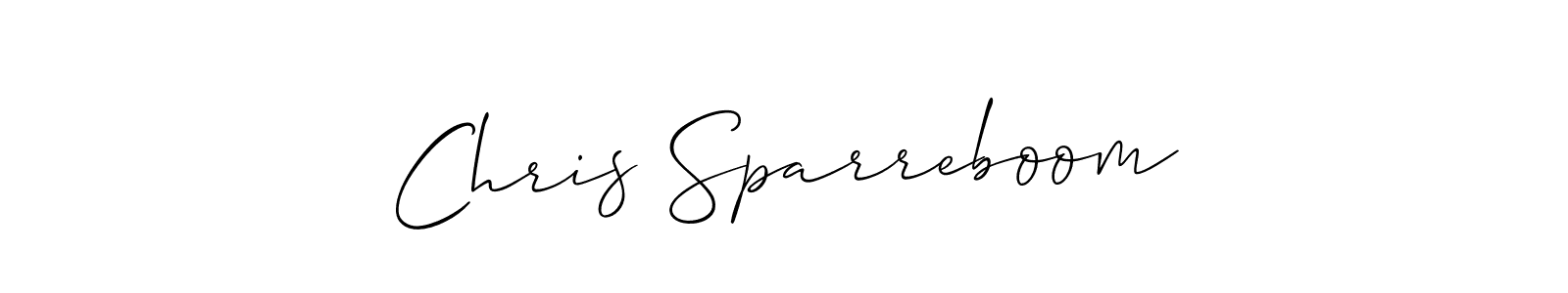 Allison_Script is a professional signature style that is perfect for those who want to add a touch of class to their signature. It is also a great choice for those who want to make their signature more unique. Get Chris Sparreboom name to fancy signature for free. Chris Sparreboom signature style 2 images and pictures png