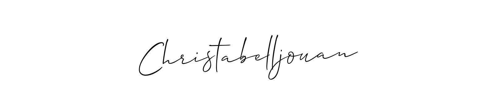 It looks lik you need a new signature style for name Christabelljouan. Design unique handwritten (Allison_Script) signature with our free signature maker in just a few clicks. Christabelljouan signature style 2 images and pictures png