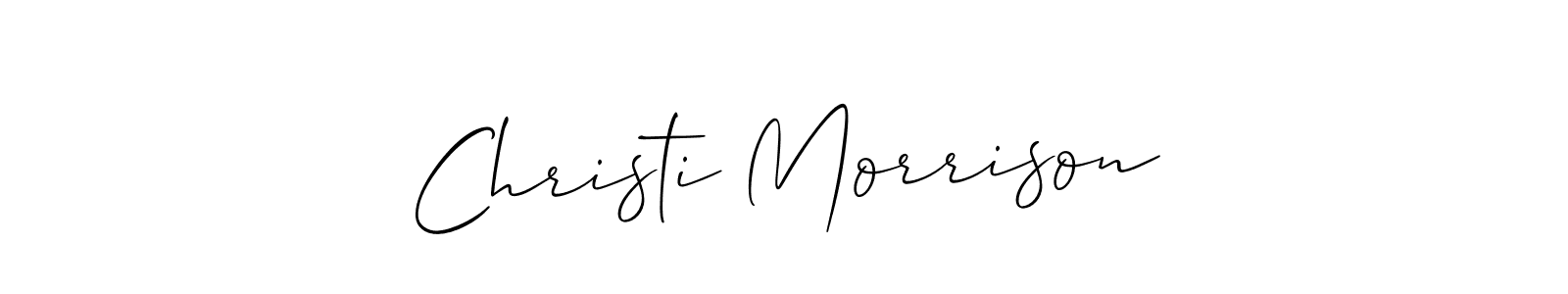 Check out images of Autograph of Christi Morrison name. Actor Christi Morrison Signature Style. Allison_Script is a professional sign style online. Christi Morrison signature style 2 images and pictures png