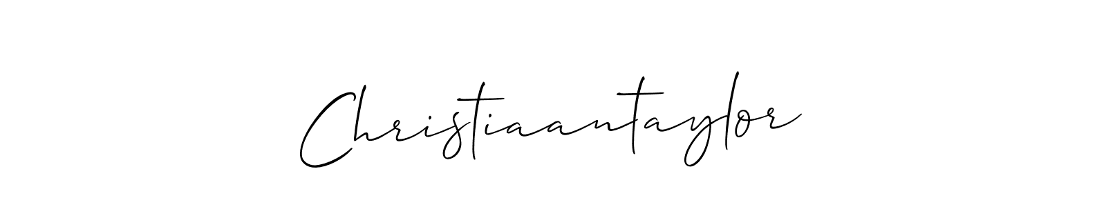 Also You can easily find your signature by using the search form. We will create Christiaantaylor name handwritten signature images for you free of cost using Allison_Script sign style. Christiaantaylor signature style 2 images and pictures png