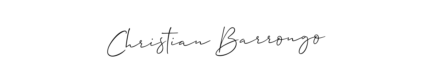 Once you've used our free online signature maker to create your best signature Allison_Script style, it's time to enjoy all of the benefits that Christian Barrongo name signing documents. Christian Barrongo signature style 2 images and pictures png