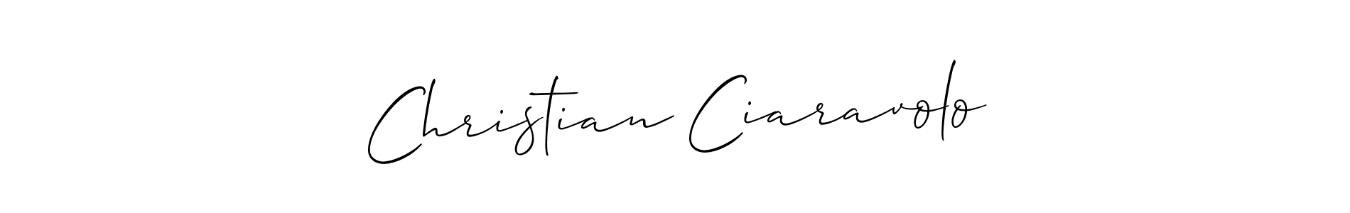 Here are the top 10 professional signature styles for the name Christian Ciaravolo. These are the best autograph styles you can use for your name. Christian Ciaravolo signature style 2 images and pictures png