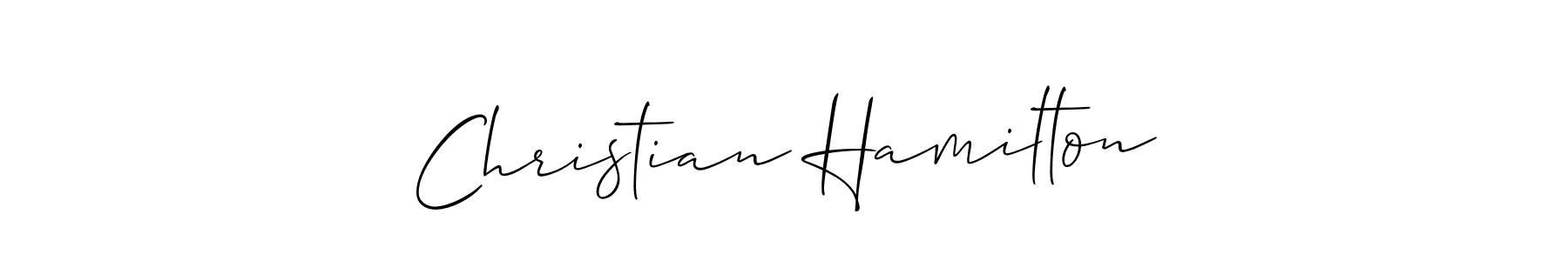 Once you've used our free online signature maker to create your best signature Allison_Script style, it's time to enjoy all of the benefits that Christian Hamilton name signing documents. Christian Hamilton signature style 2 images and pictures png