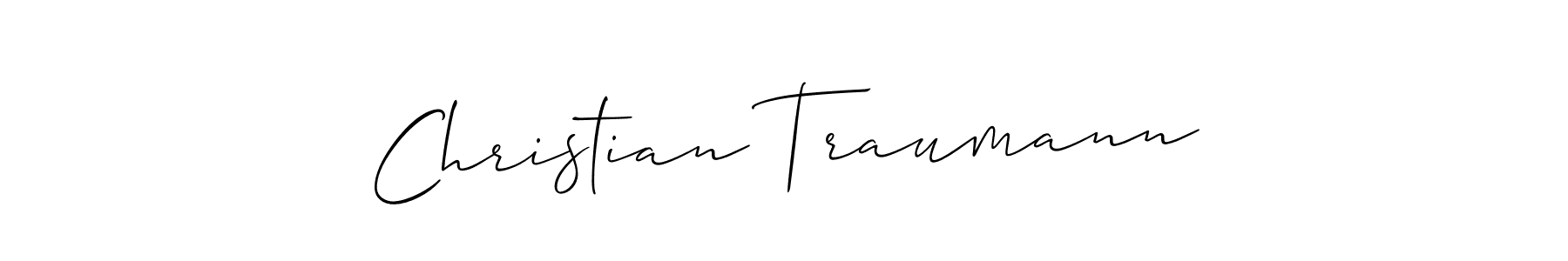 This is the best signature style for the Christian Traumann name. Also you like these signature font (Allison_Script). Mix name signature. Christian Traumann signature style 2 images and pictures png
