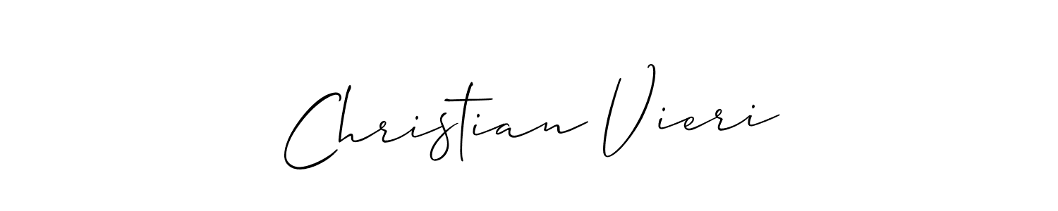 Make a beautiful signature design for name Christian Vieri. Use this online signature maker to create a handwritten signature for free. Christian Vieri signature style 2 images and pictures png