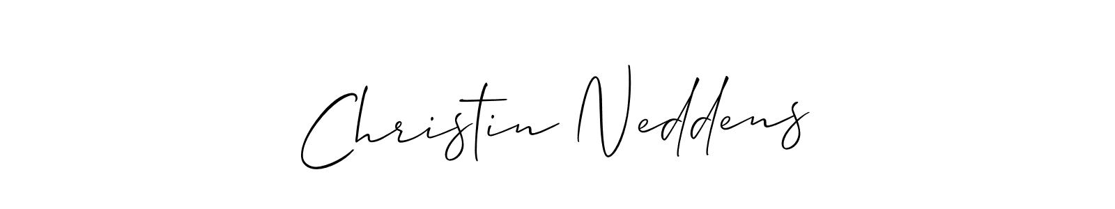 Make a short Christin Neddens signature style. Manage your documents anywhere anytime using Allison_Script. Create and add eSignatures, submit forms, share and send files easily. Christin Neddens signature style 2 images and pictures png