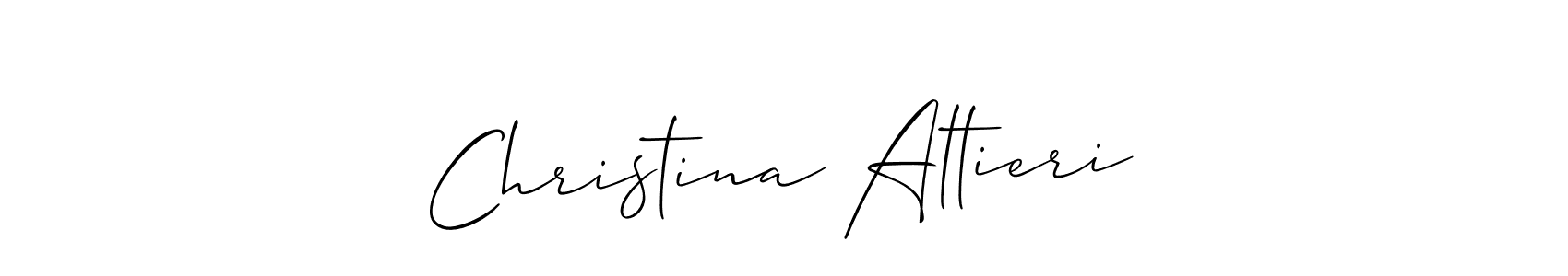 Once you've used our free online signature maker to create your best signature Allison_Script style, it's time to enjoy all of the benefits that Christina Altieri name signing documents. Christina Altieri signature style 2 images and pictures png