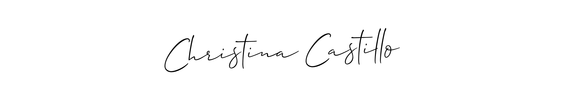 See photos of Christina Castillo official signature by Spectra . Check more albums & portfolios. Read reviews & check more about Allison_Script font. Christina Castillo signature style 2 images and pictures png
