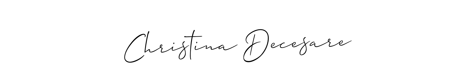 Here are the top 10 professional signature styles for the name Christina Decesare. These are the best autograph styles you can use for your name. Christina Decesare signature style 2 images and pictures png