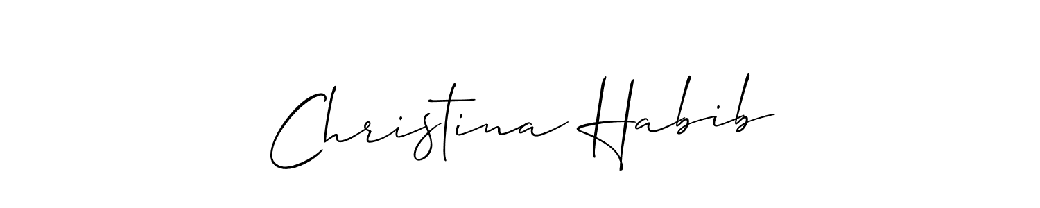 Check out images of Autograph of Christina Habib name. Actor Christina Habib Signature Style. Allison_Script is a professional sign style online. Christina Habib signature style 2 images and pictures png