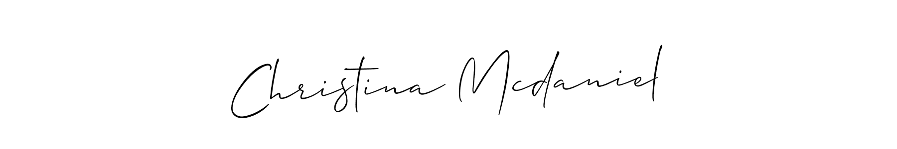 Make a short Christina Mcdaniel signature style. Manage your documents anywhere anytime using Allison_Script. Create and add eSignatures, submit forms, share and send files easily. Christina Mcdaniel signature style 2 images and pictures png