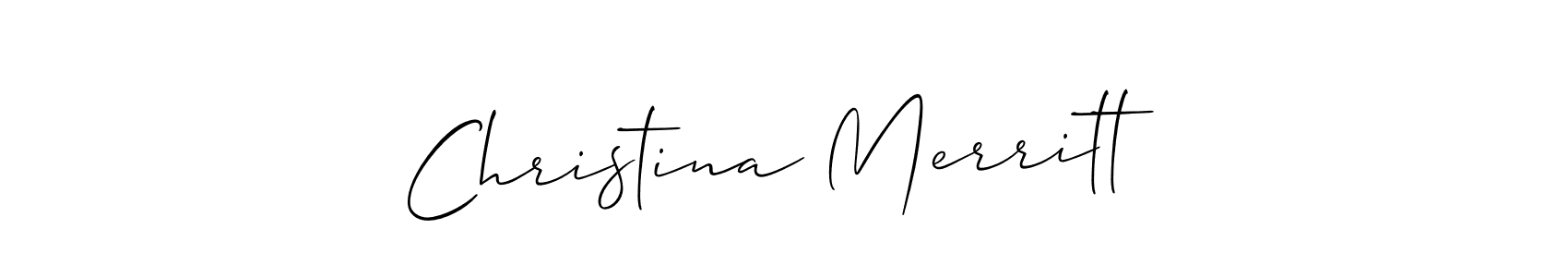 Make a short Christina Merritt signature style. Manage your documents anywhere anytime using Allison_Script. Create and add eSignatures, submit forms, share and send files easily. Christina Merritt signature style 2 images and pictures png