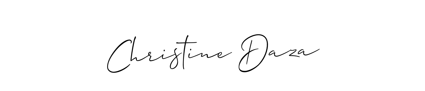 You can use this online signature creator to create a handwritten signature for the name Christine Daza. This is the best online autograph maker. Christine Daza signature style 2 images and pictures png