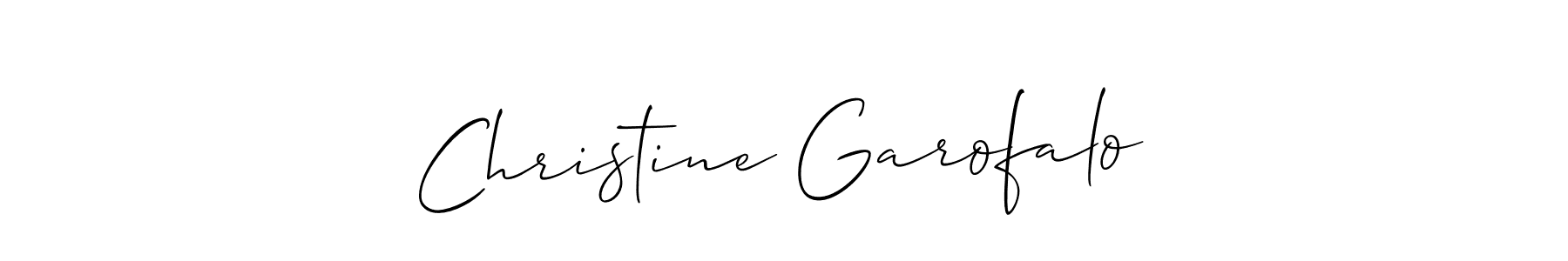 Check out images of Autograph of Christine Garofalo name. Actor Christine Garofalo Signature Style. Allison_Script is a professional sign style online. Christine Garofalo signature style 2 images and pictures png