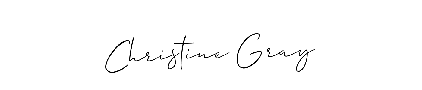 How to Draw Christine Gray signature style? Allison_Script is a latest design signature styles for name Christine Gray. Christine Gray signature style 2 images and pictures png